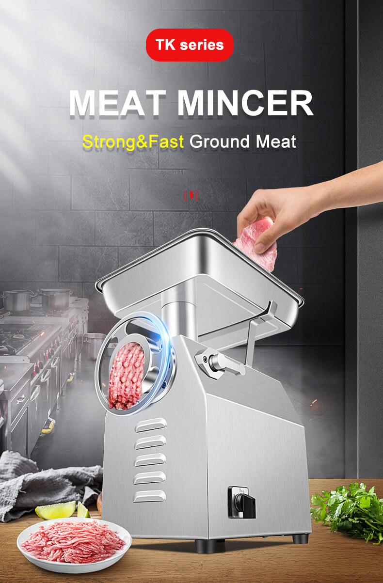 electric pang-industriya na gilingan ng karne na may reverse