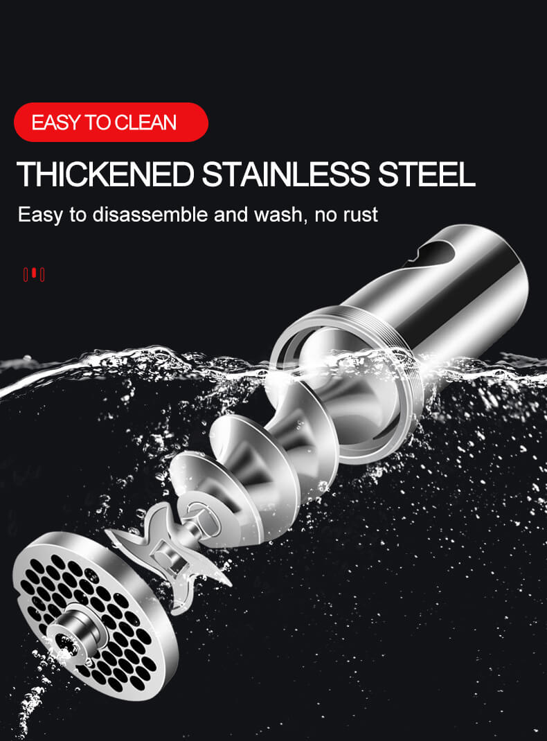 mga bahagi ng gilingan ng karne hindi kinakalawang na asero