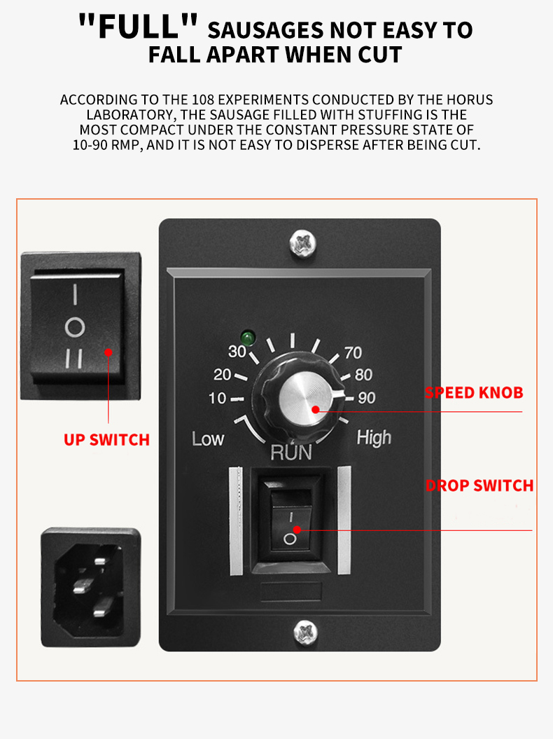 pang-industriyang sausage making machine
