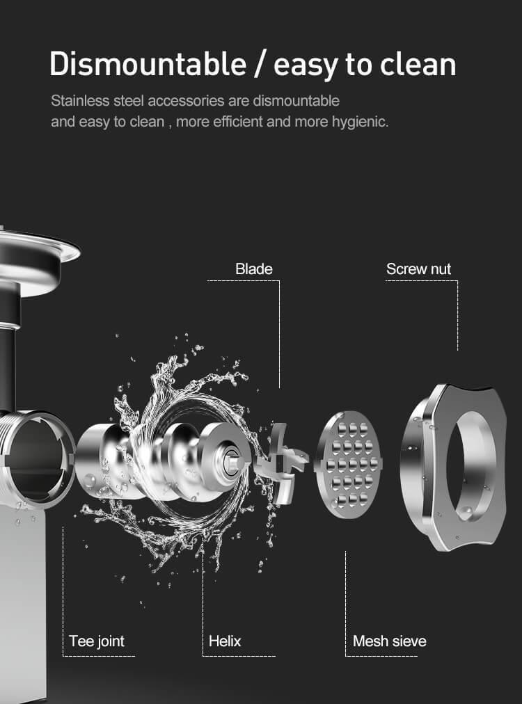 mabigat na tungkulin na gilingan ng karne