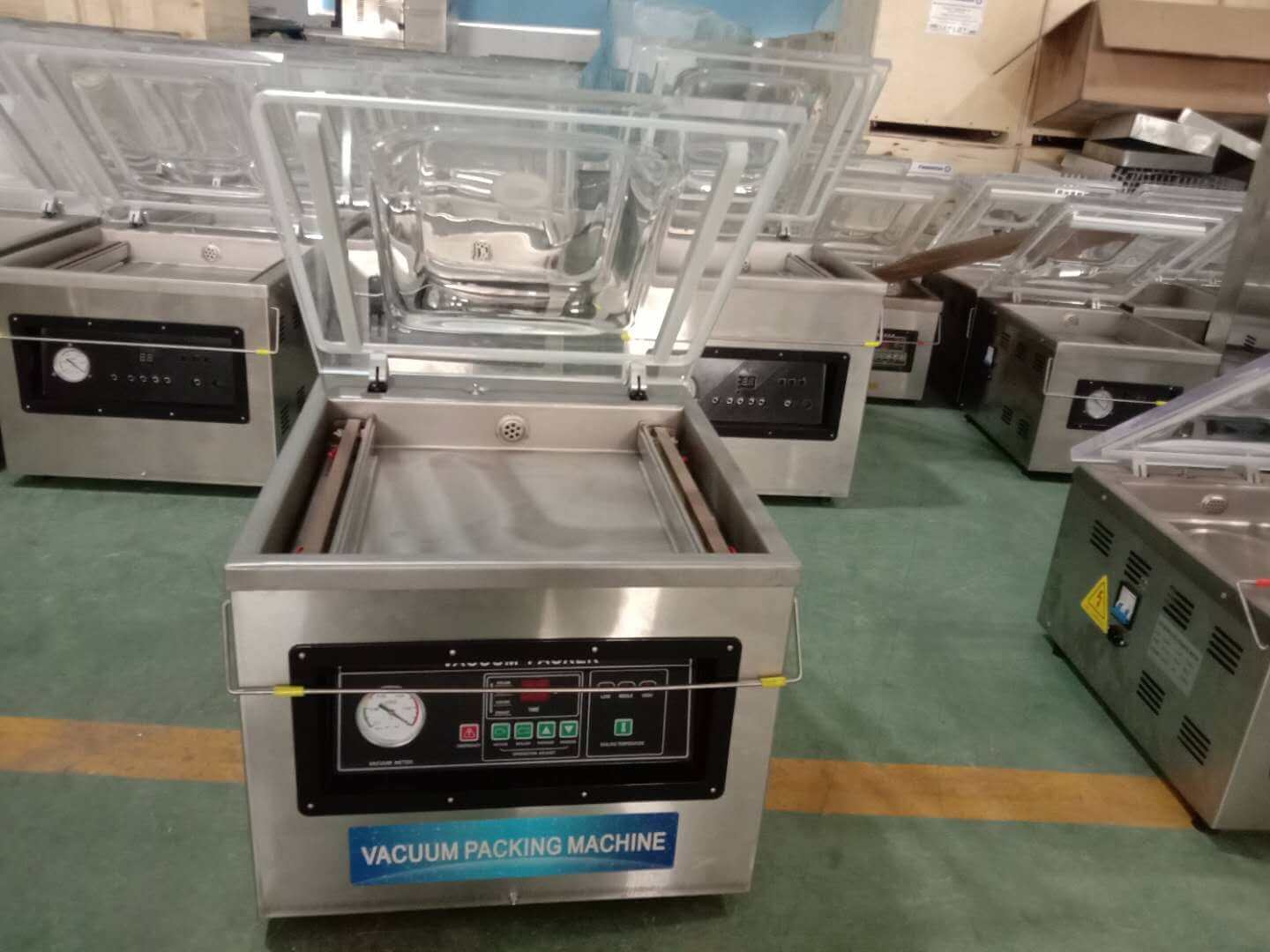 Dz400 Double Door Vacuum Skin Packing Machine