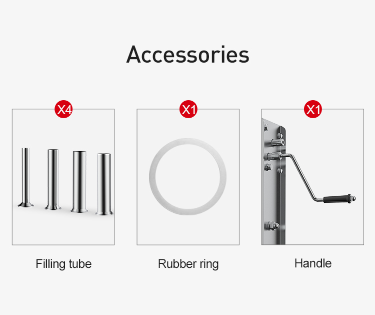 vacuum ng sausage stuffer