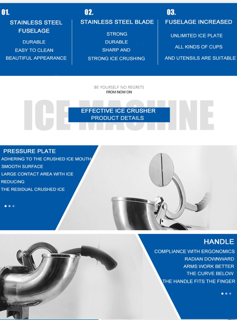 commercial ng ice crusher