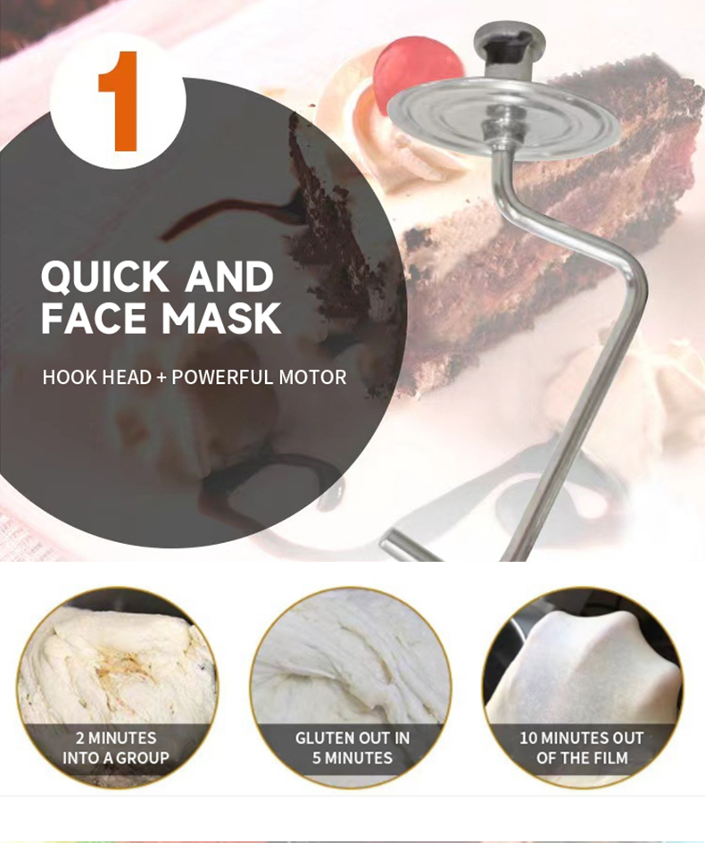 Komersyal na Spiral Dough Mixer