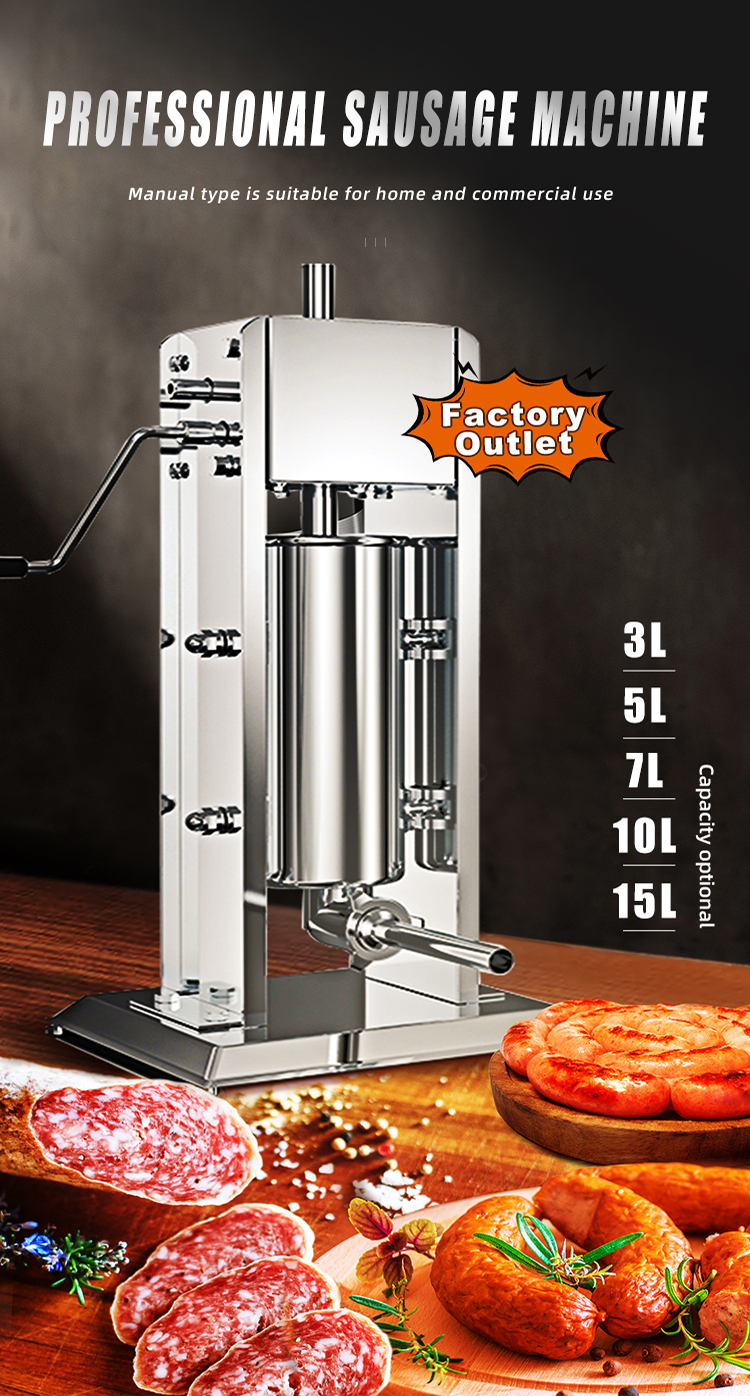 pang-industriyang sausage making machine