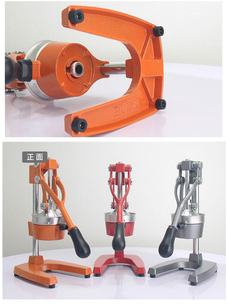 hindi kinakalawang na asero manual juicer